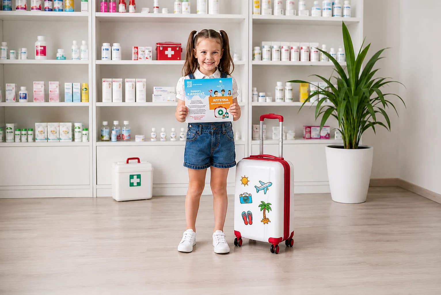 Children's travel first aid kit: essential items to pack for a trip