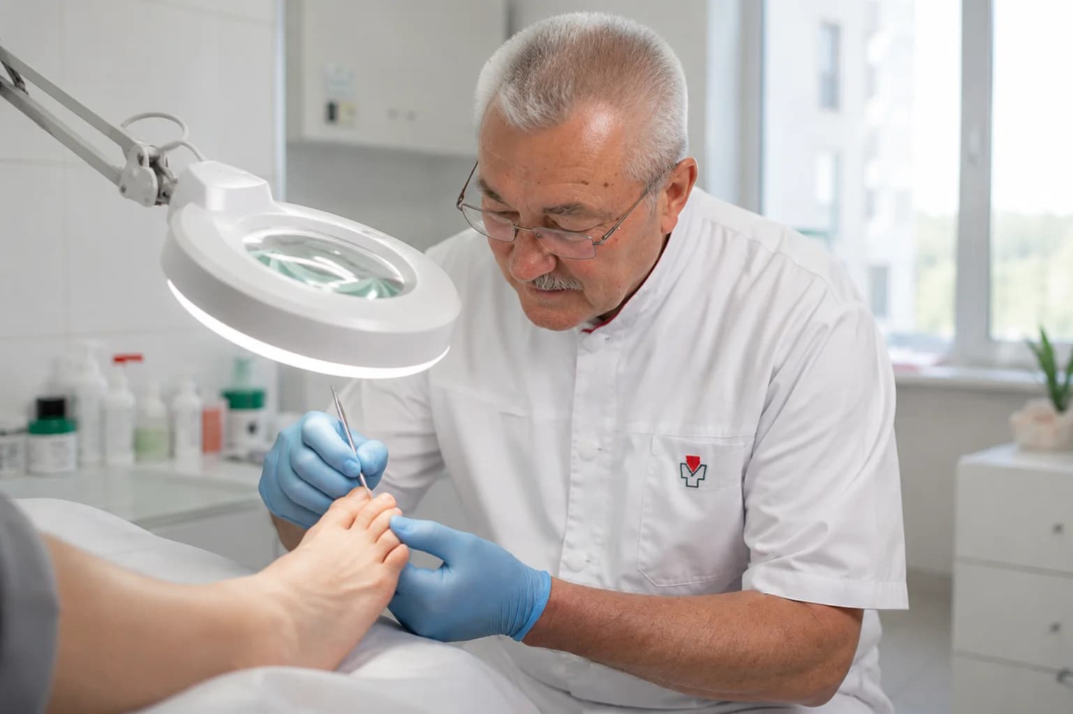 Surgical treatment of an ingrown toenail, Category III complexity